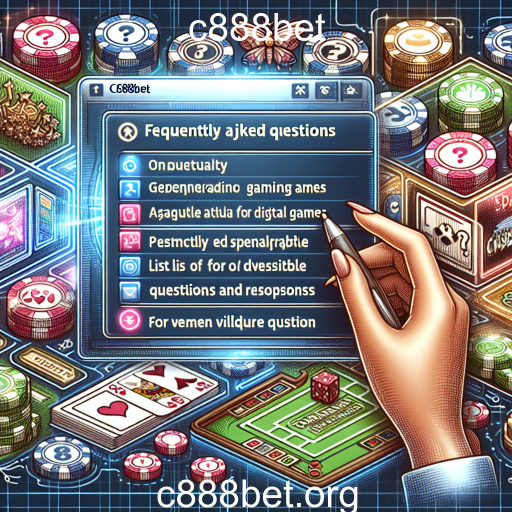 Explorando a Categoria 'Perguntas Frequentes' do c888bet